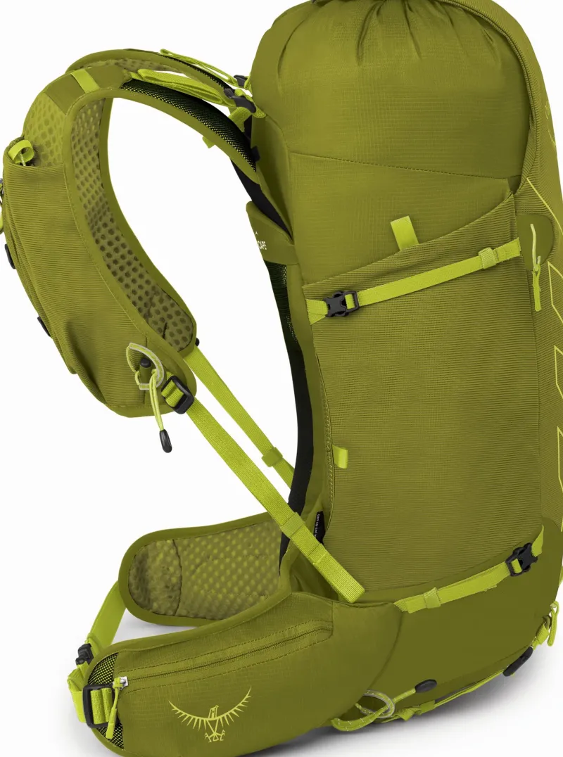 Osprey Fast & Light Rucksacks And Vests-Talon Velocity 30 Rucksack - Matcha Green-Lemongrass