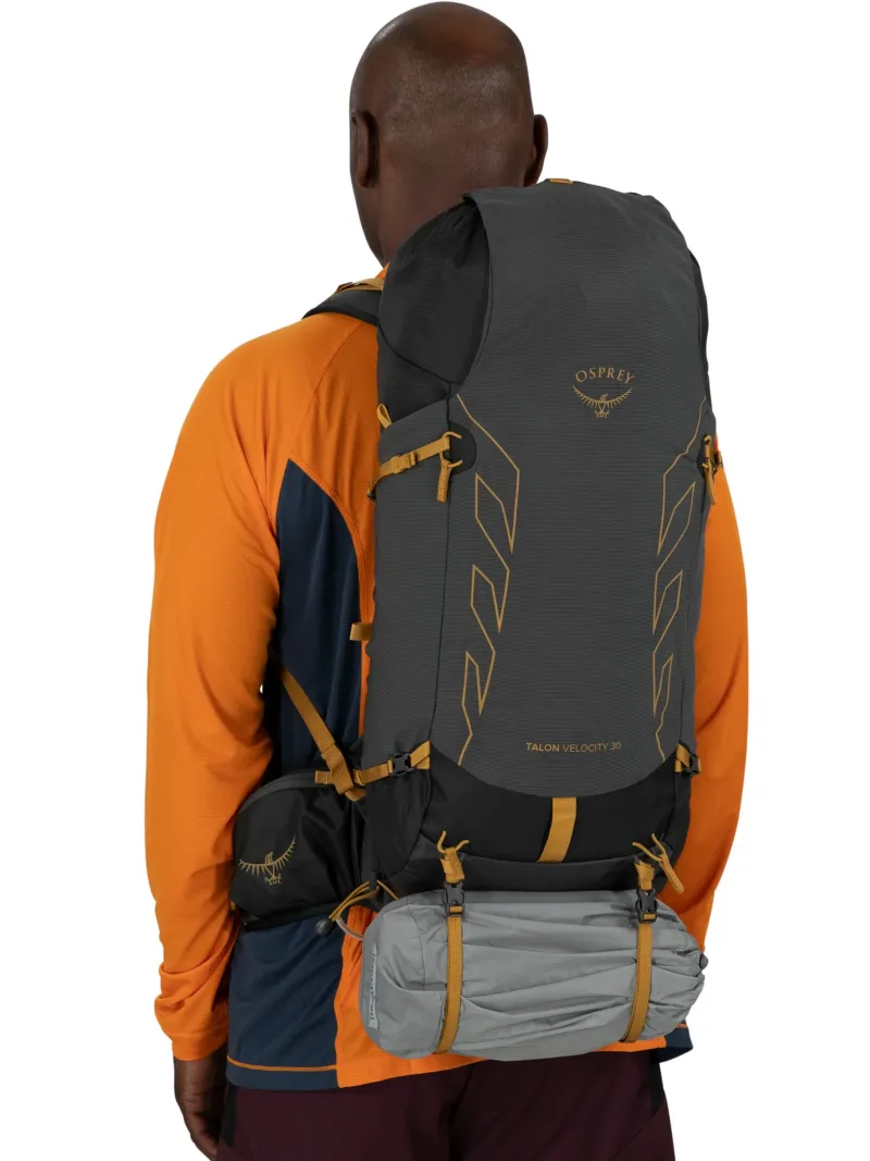 Osprey Fast & Light Rucksacks And Vests-Talon Velocity 30 Rucksack - Matcha Green-Lemongrass