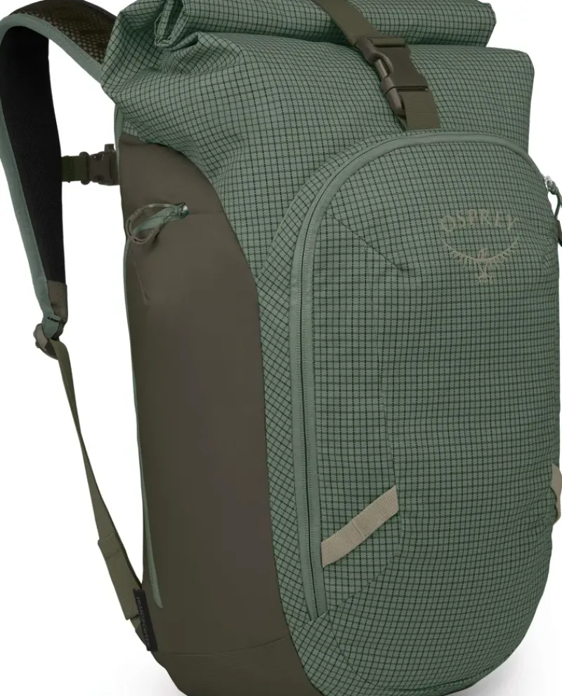 Osprey Day Packs-Transporter Roll Top Rucksack - Pine Leaf