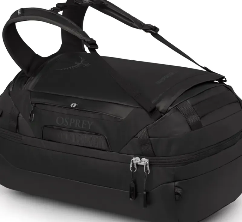Osprey Duffels & Kitbags-Transporter Squffel 44 Duffel - Raven Black