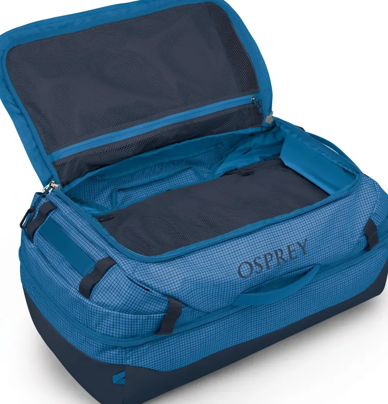 Osprey Duffels & Kitbags-Transporter Squffel 70 Duffel - Blue Flame