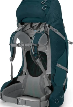 Osprey Backpacking Packs-Womens Ariel Plus 70 Rucksack - Night Jungle Blue