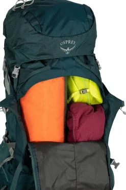 Osprey Backpacking Packs-Womens Ariel Plus 70 Rucksack - Night Jungle Blue