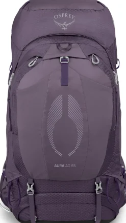 Osprey Backpacking Packs-Womens Aura AG 65 Rucksack - Enchantment Purple
