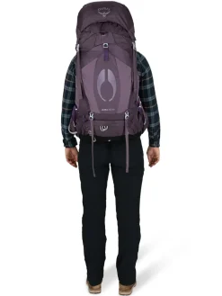 Osprey Backpacking Packs-Womens Aura AG 50 Rucksack - Tungsten Grey