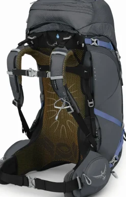 Osprey Backpacking Packs-Womens Aura AG 50 Rucksack - Tungsten Grey