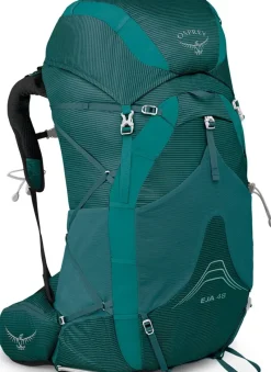 Osprey Fast & Light Rucksacks And Vests-Womens Eja 48 Rucksack - Deep Teal