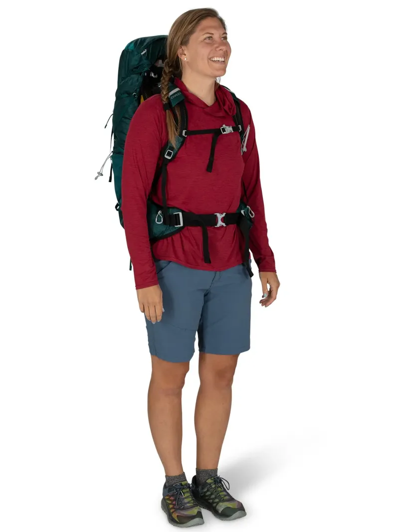 Osprey Fast & Light Rucksacks And Vests-Womens Eja 48 Rucksack - Deep Teal