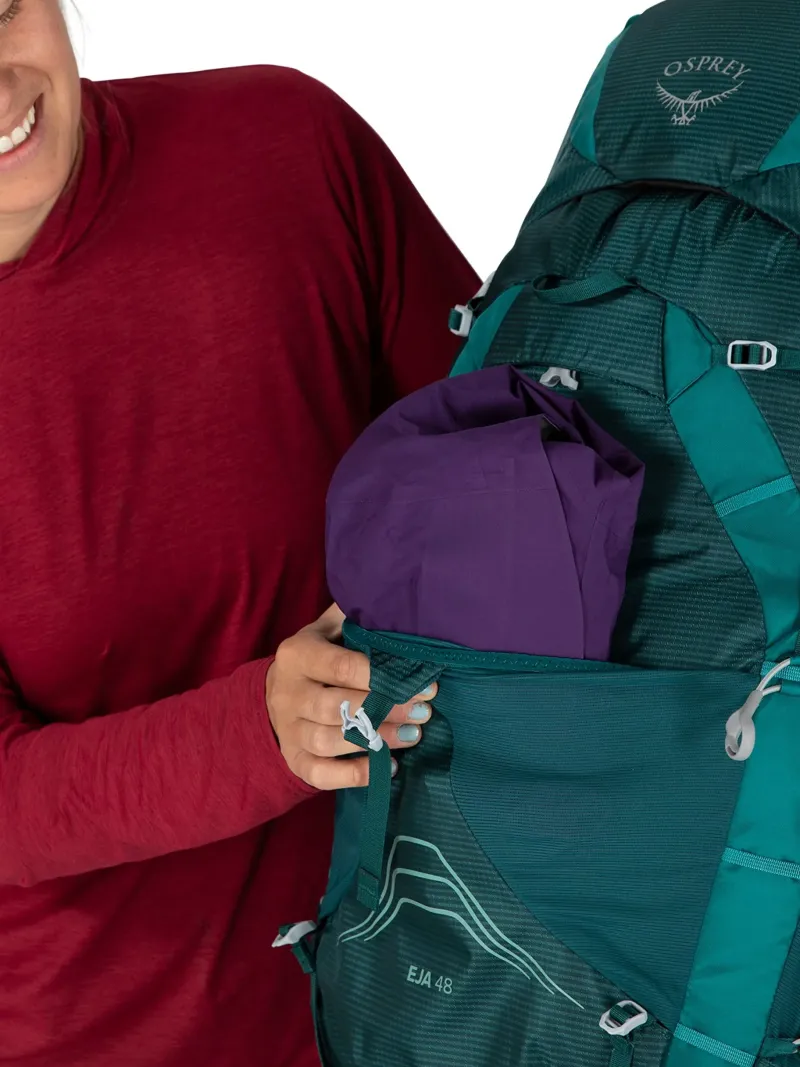 Osprey Fast & Light Rucksacks And Vests-Womens Eja 48 Rucksack - Deep Teal