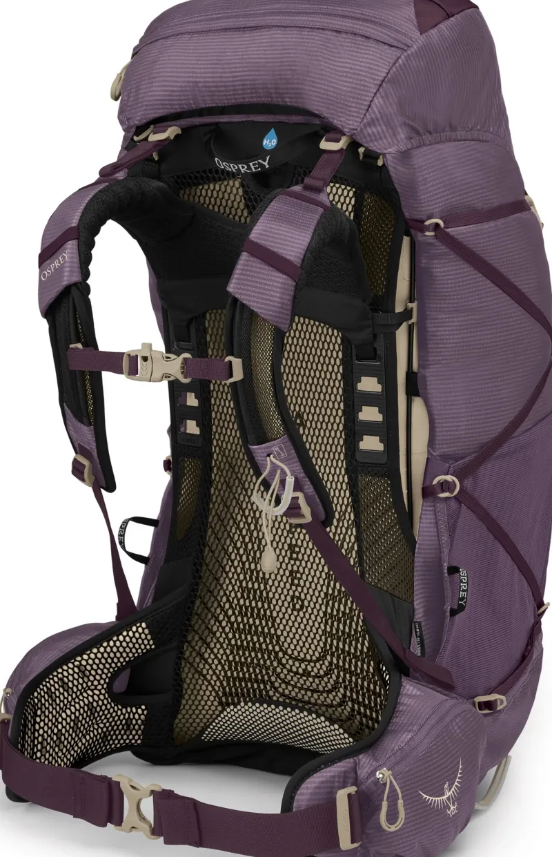 Osprey Fast & Light Rucksacks And Vests-Womens Eja 58 Rucksack - Purple Dusk