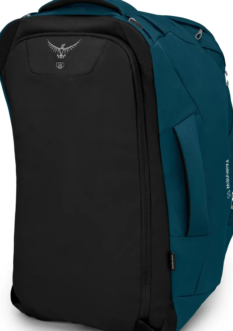 Osprey Luggage & Carry-On-Womens Fairview 55 Travel Pack - Night Jungle Blue