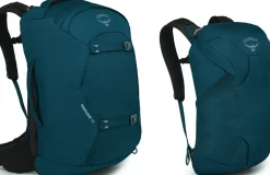 Osprey Luggage & Carry-On-Womens Fairview 55 Travel Pack - Night Jungle Blue