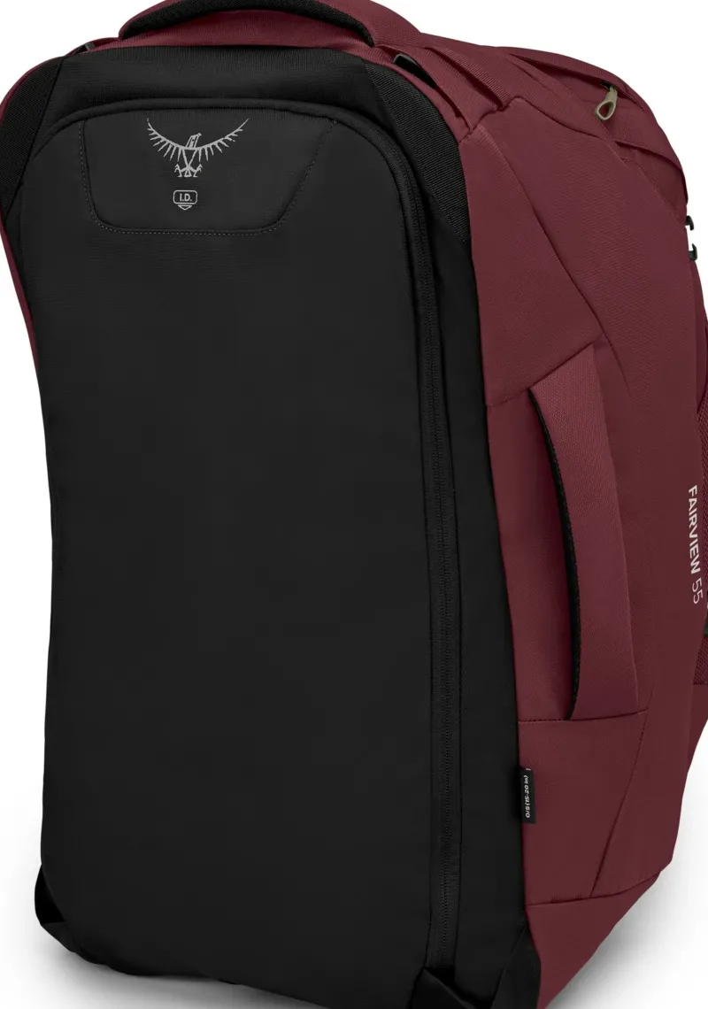 Osprey Luggage & Carry-On-Womens Fairview 55 Travel Pack - Zircon Red
