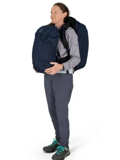 Osprey Luggage & Carry-On-Womens Fairview 55 Travel Pack - Zircon Red