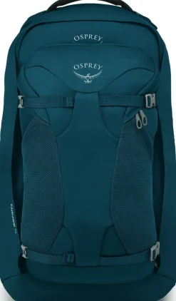 Osprey Luggage & Carry-On-Womens Fairview 70 Travel Pack - Night Jungle Blue