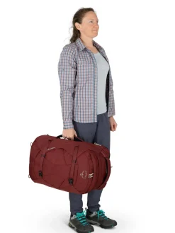 Osprey Luggage & Carry-On-Womens Fairview 40 Travel Pack - Night Jungle Blue