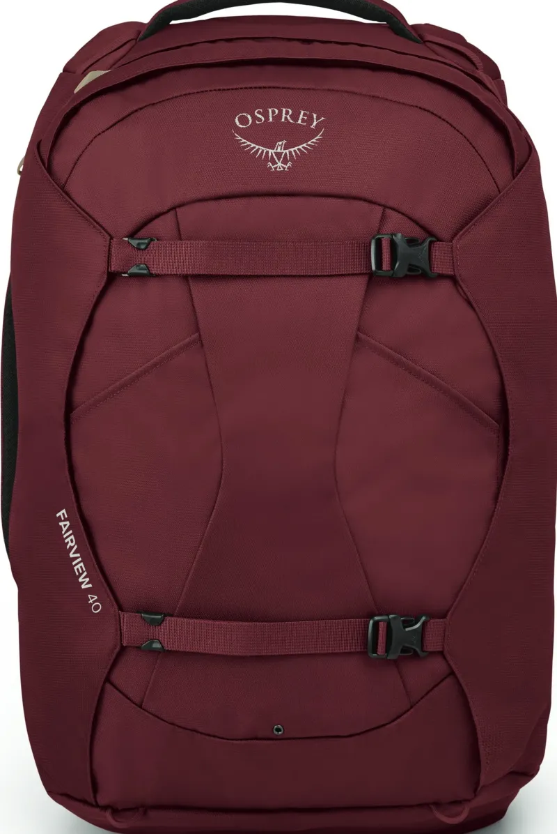 Osprey Luggage & Carry-On-Womens Fairview 40 Travel Pack - Zircon Red