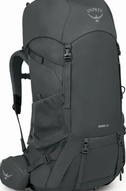 Osprey Backpacking Packs-Womens Renn 65 Rucksack - Dark Charcoal-Gray Wolf
