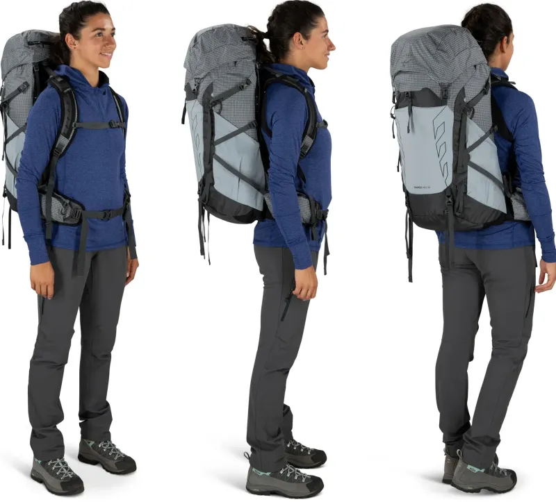 Osprey Day Packs-Womens Tempest Pro 40 Rucksack - Silver Lining