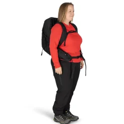 Osprey Day Packs-Womens Tempest 22 Rucksack - Extended Fit - Black-Coal Grey