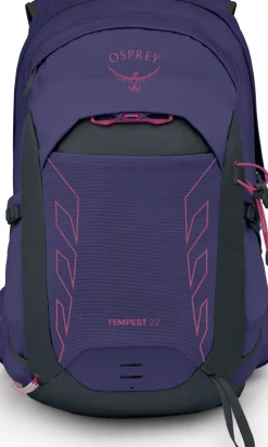 Osprey Day Packs-Womens Tempest 22 Rucksack - Deep Fig-Hotspot Pink