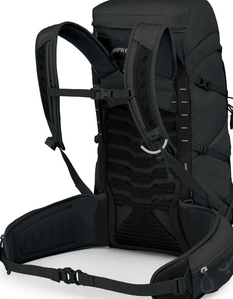 Osprey Day Packs-Womens Tempest 33 Rucksack - Extended Fit - Black-Coal Grey