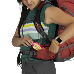 Osprey Day Packs-Womens Tempest 33 Rucksack - Red Pampas-Coal Grey