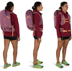 Osprey Fast & Light Rucksacks And Vests-Womens Tempest Velocity 20 Rucksack - Dark Charcoal-Chiru Tan