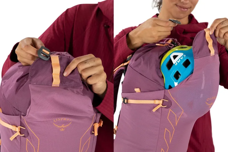 Osprey Fast & Light Rucksacks And Vests-Womens Tempest Velocity 20 Rucksack - Dark Charcoal-Chiru Tan