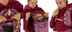 Osprey Fast & Light Rucksacks And Vests-Womens Tempest Velocity 20 Rucksack - Pashmina-Melon