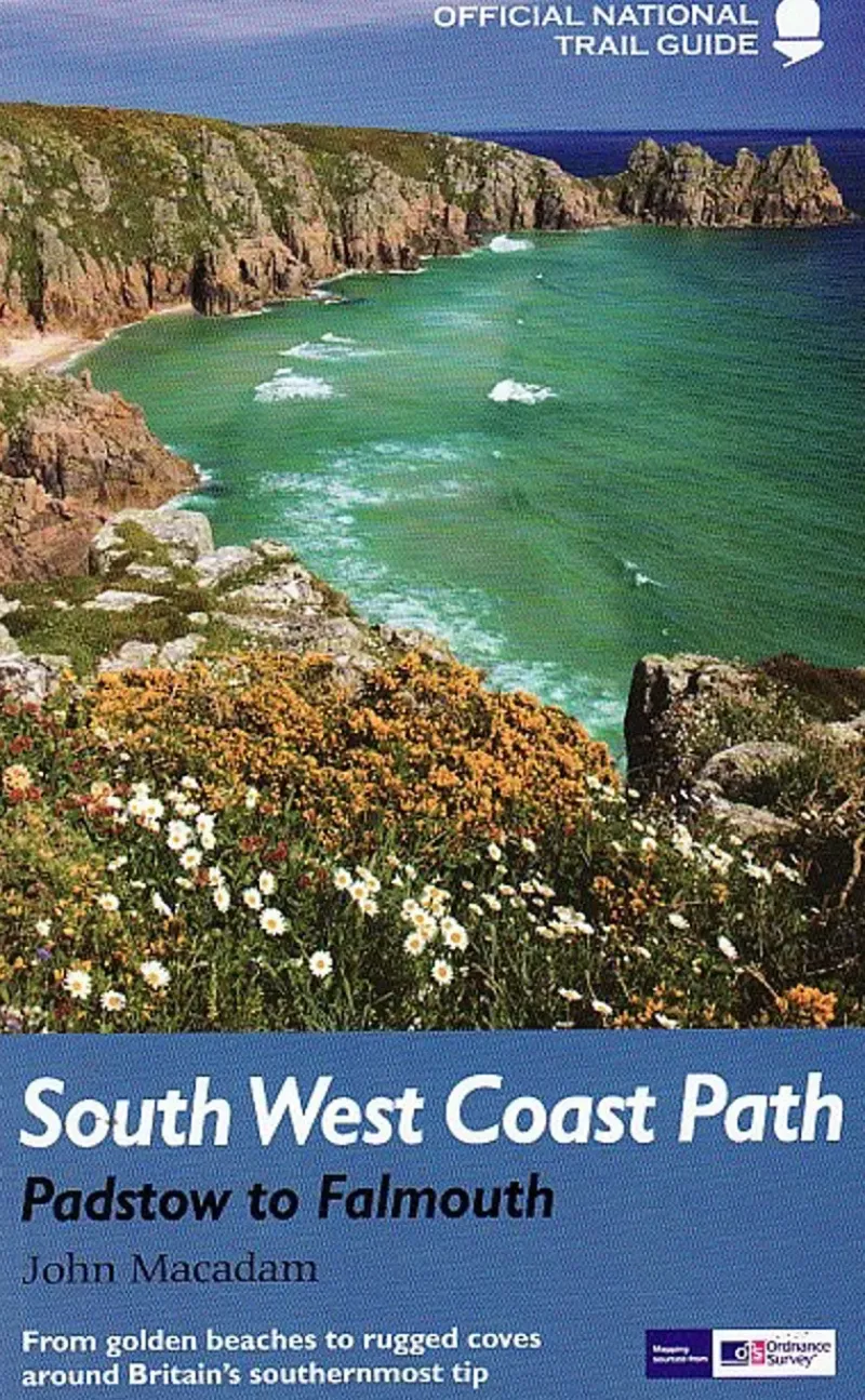 Ordnance Survey Maps And Books-OS South West Coast Path - Padstow to Falmouth