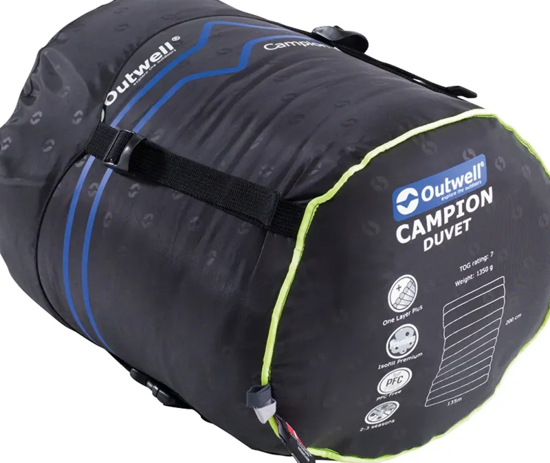 Outwell Family & Leisure Sleeping Bags-Campion Duvet