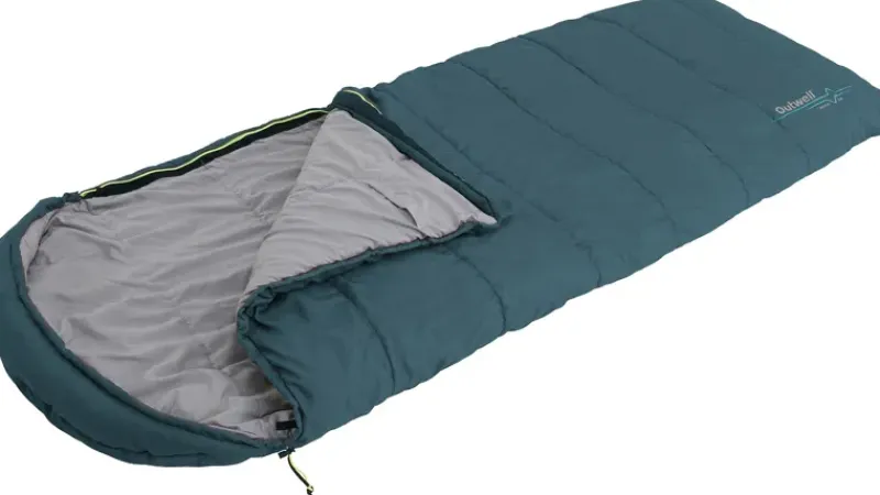 Outwell Family & Leisure Sleeping Bags-Campion Lux Sleeping Bag - Teal