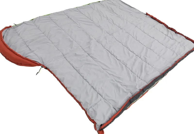 Outwell Family & Leisure Sleeping Bags-Campion Lux Sleeping Bag - Burnt Orange