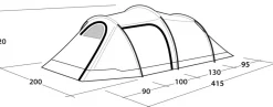 Outwell Family & Leisure Tents-Earth 3 Plus Tent