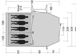 Outwell Family & Leisure Tents-Nevada 5 Tent