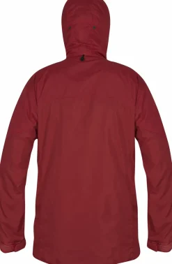 Paramo Waterproof Jackets-Mens Alta III Jacket - Fire-Burnt Chilli Zips
