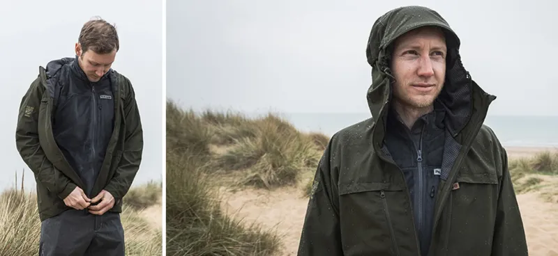 Paramo Windshirts-Mens Bentu Windproof Jacket - Moss