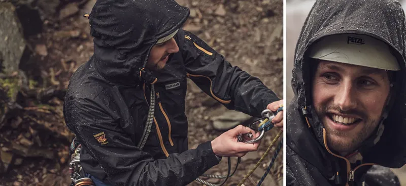Paramo Windshirts-Mens Enduro Windproof Jacket - Fire-Midnight