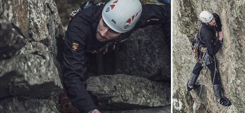Paramo Windshirts-Mens Enduro Windproof Jacket - Fire-Midnight