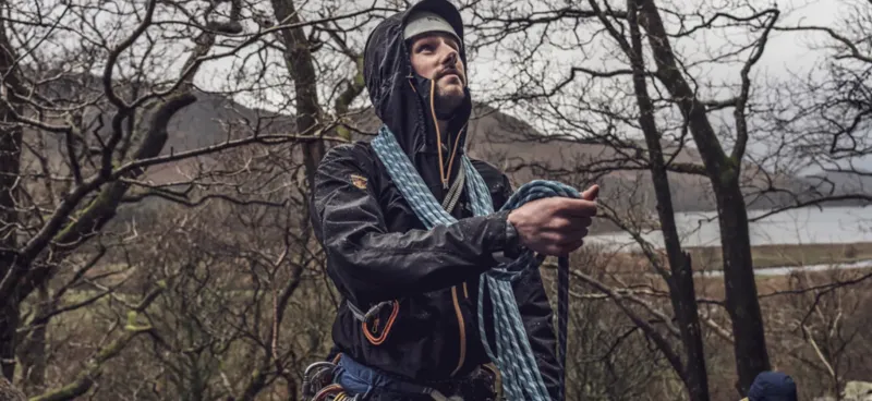Paramo Windshirts-Mens Enduro Windproof Jacket - Fire-Midnight