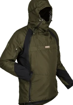Paramo Waterproof Jackets-Mens Velez Evolution Hybrid Smock - Moss-Black