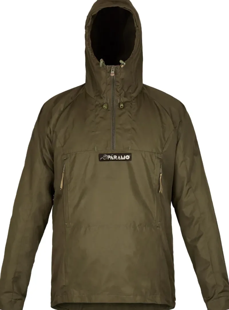 Paramo Windshirts|Windshirts-Unisex Fuera Classic Smock - Moss