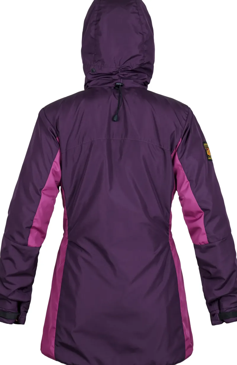 Paramo Waterproof Jackets-Womens Alta III Jacket - Elderberry-Foxglove Trim