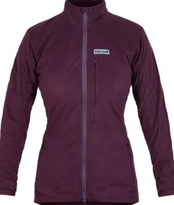 Paramo Fleece & Mid Layer-Womens Bentu Fleece - Elderberry