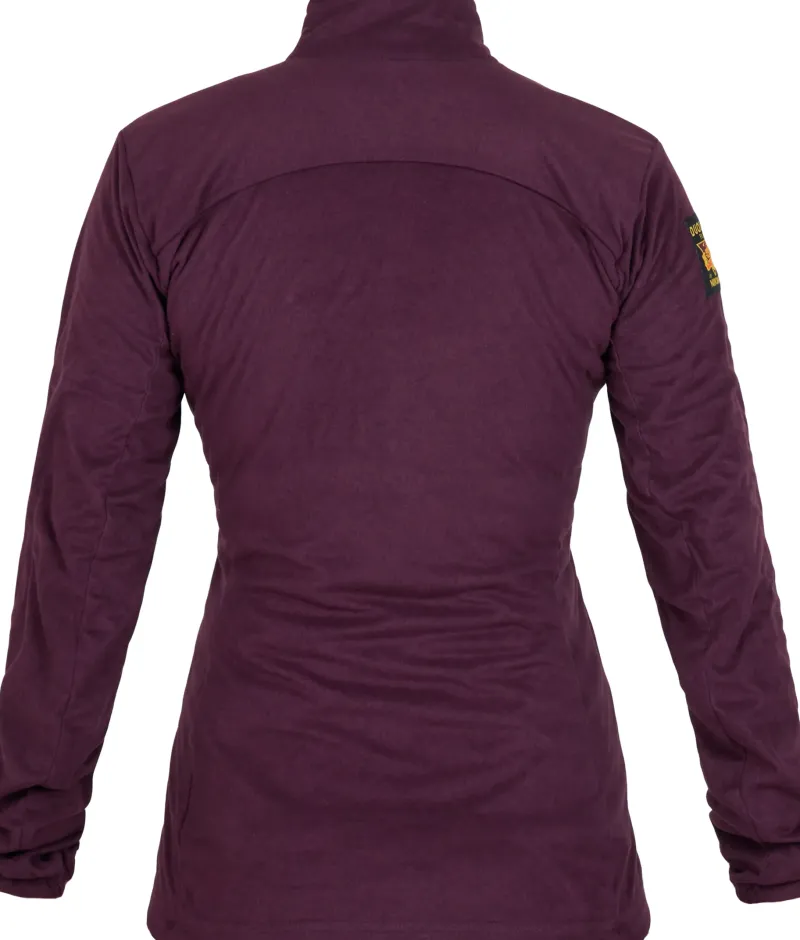 Paramo Fleece & Mid Layer-Womens Bentu Fleece - Elderberry