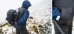 Paramo Vests & Gilets-Womens Torres Medio Gilet - Black-Elderberry Lining