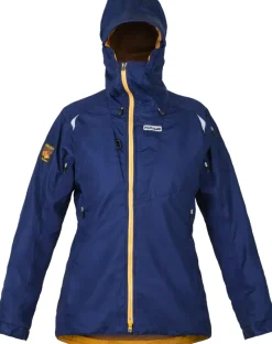 Paramo Waterproof Jackets-Womens Ventura Jacket - Midnight-Gold Zips