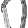 Petzl Carabiners & Quickdraws-Djinn Straight Gate Carabiner - Gray