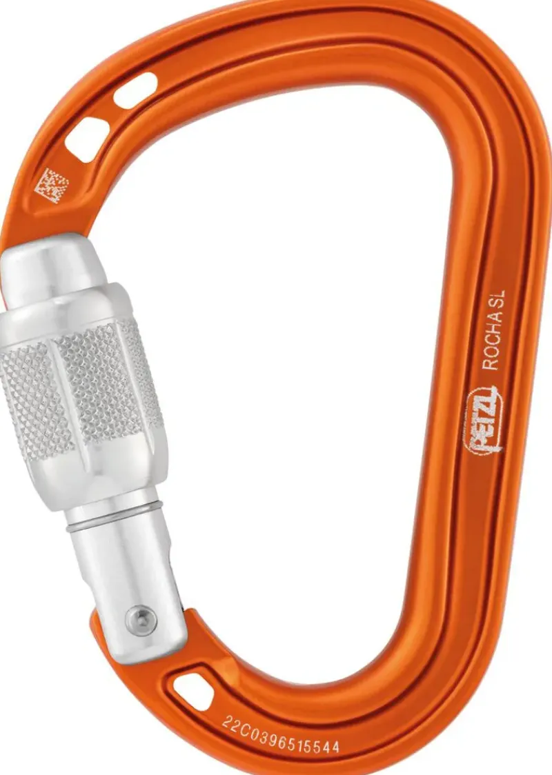 Petzl Carabiners & Quickdraws-Rocha Carabiner - Orange